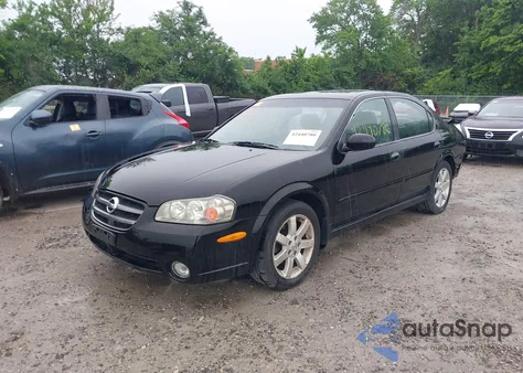 2002 Nissan Maxima Gle from USA, damaged, VIN JN1DA31A02T300083